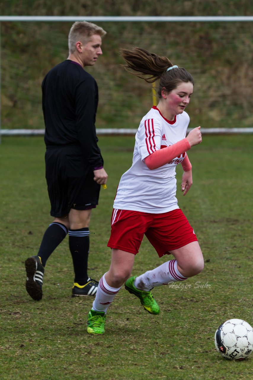 Bild 166 - B-Juniorinnen Tus Tensfeld - TSV Gnutz o.W. : Ergebnis: 1:3